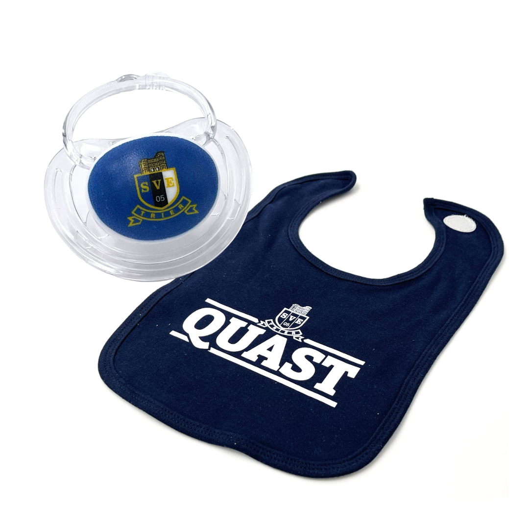 Set: Schnuller + Lätzchen